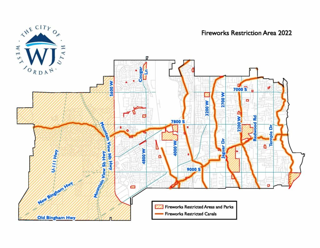 Fireworks Restrictions in West Jordan West Jordan City