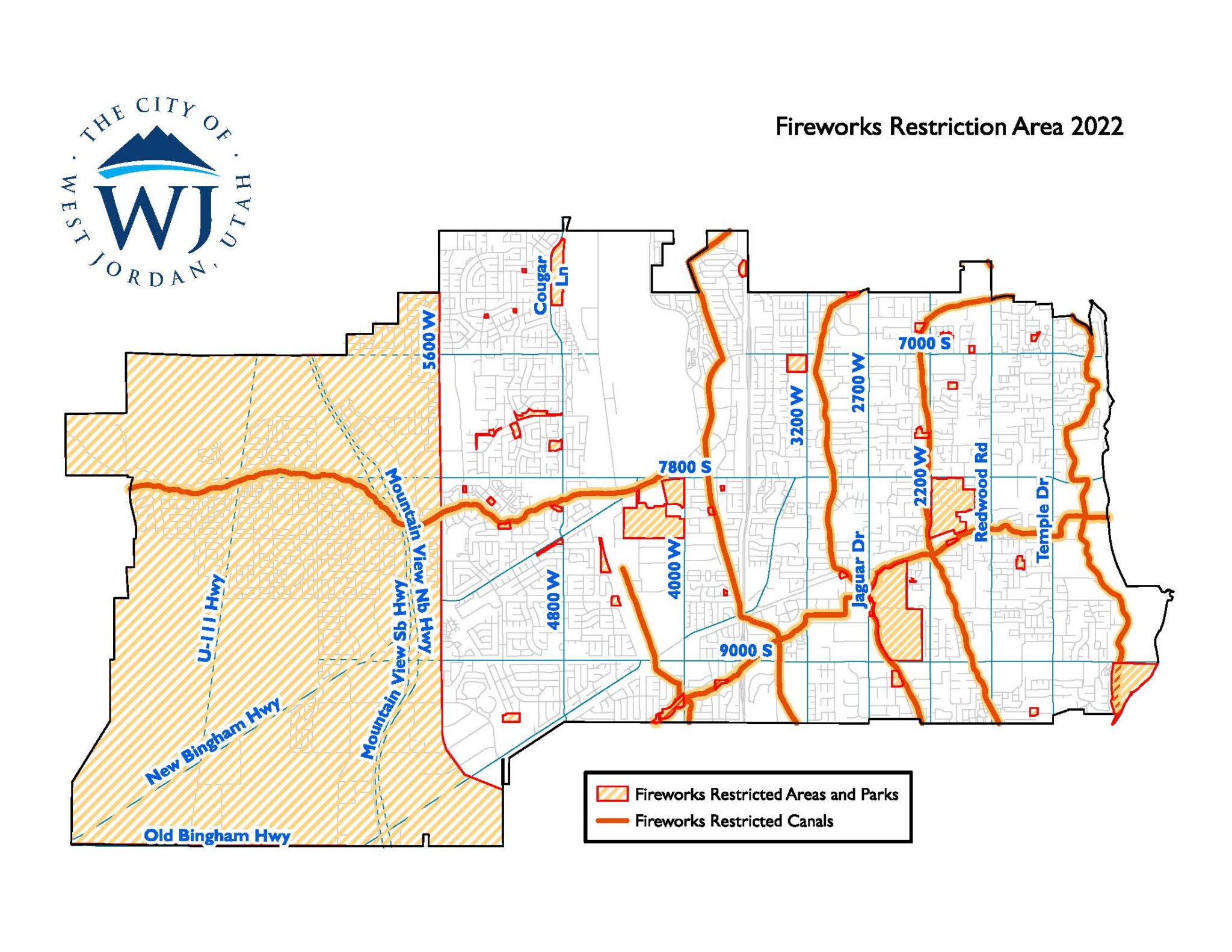 Fireworks Restrictions in West Jordan West Jordan City