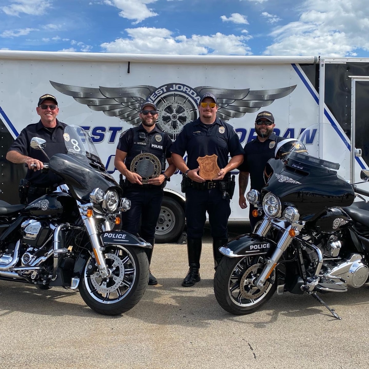 WJ Officers Take Home Awards in 1st Annual Wasatch Front Police Motor Rodeo
