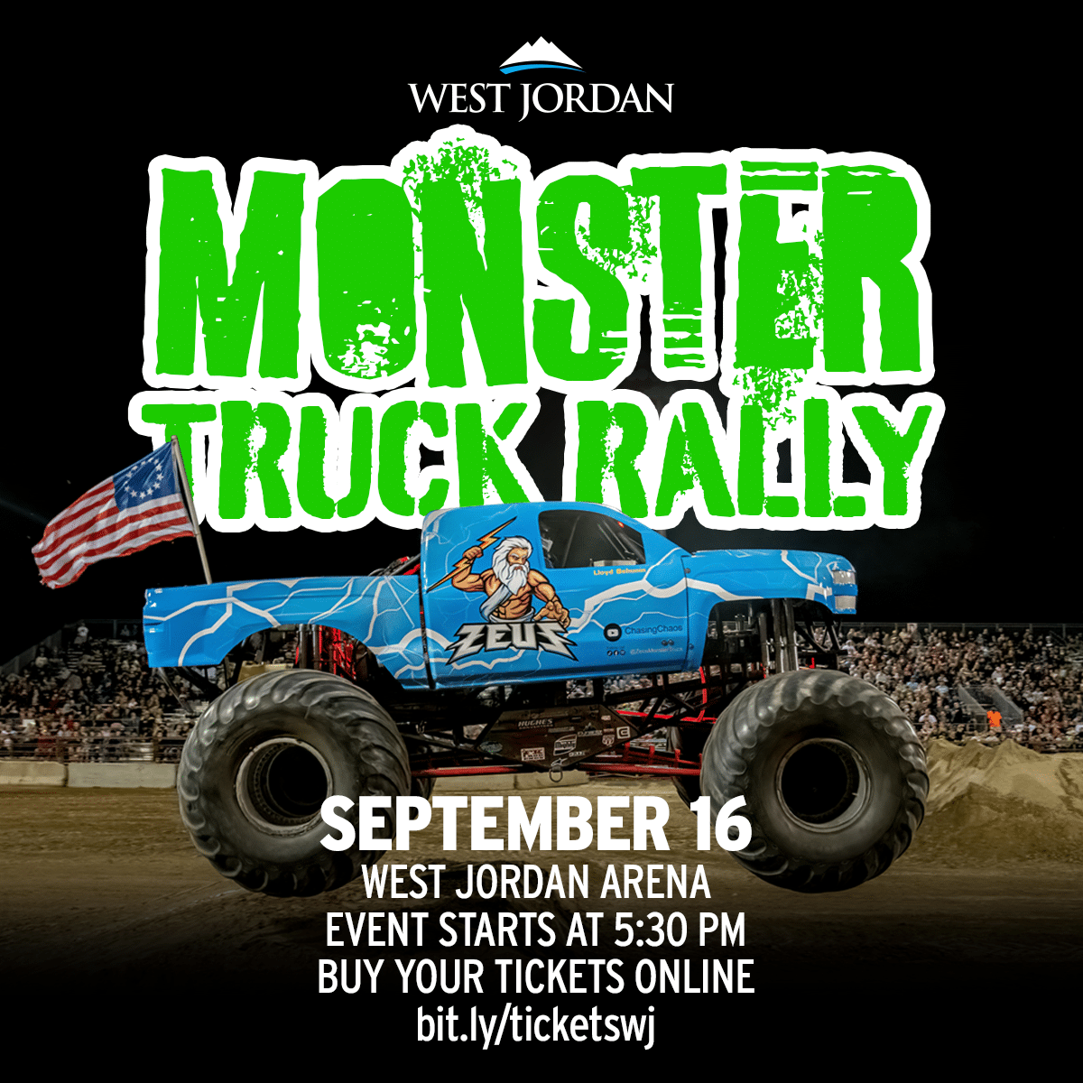 Monster Truck Rally West Jordan City