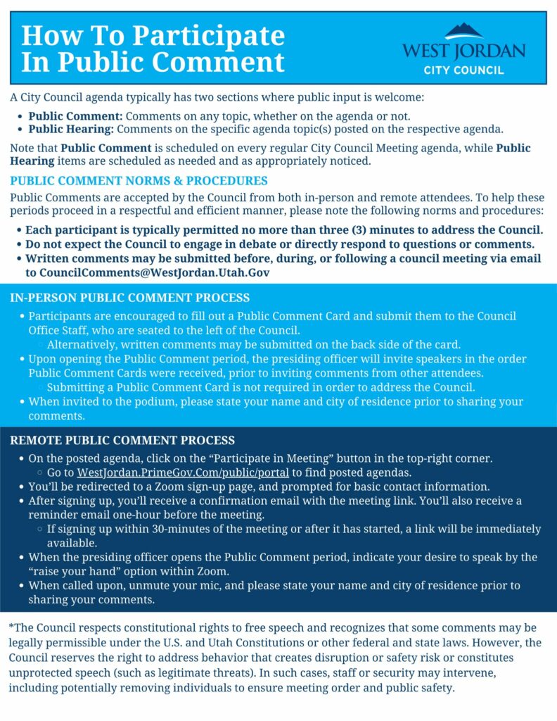 Updates to Virtual Meeting Participation