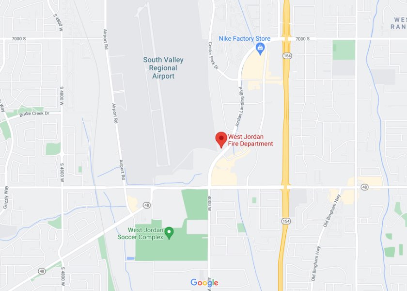 Google Map view of Station 53