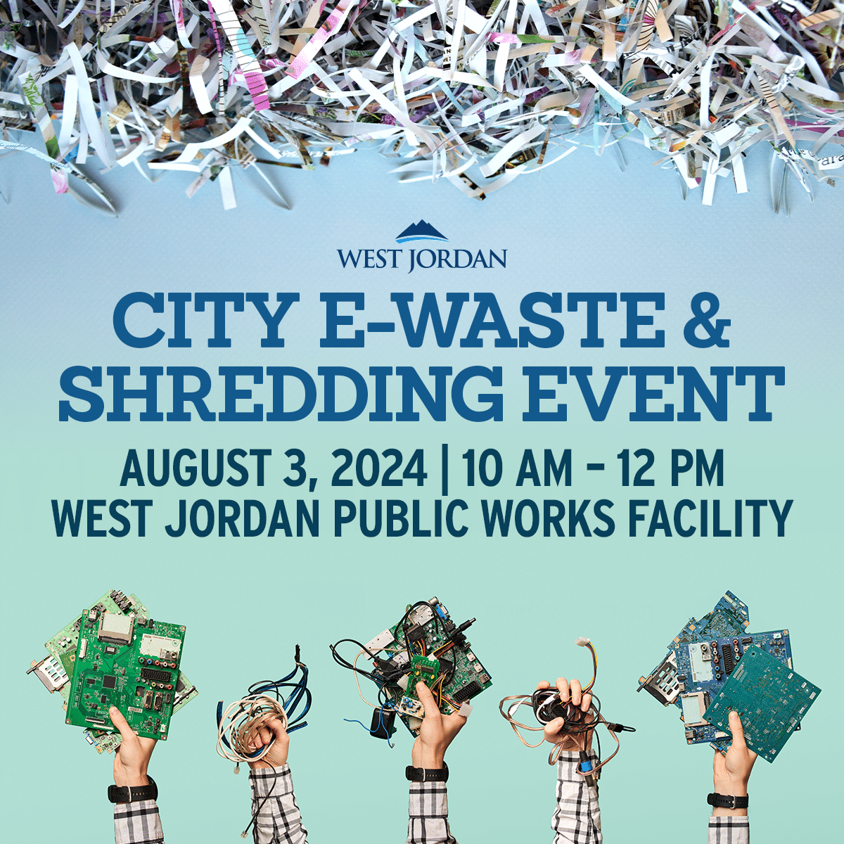City EWaste & Shredding Event Calendar