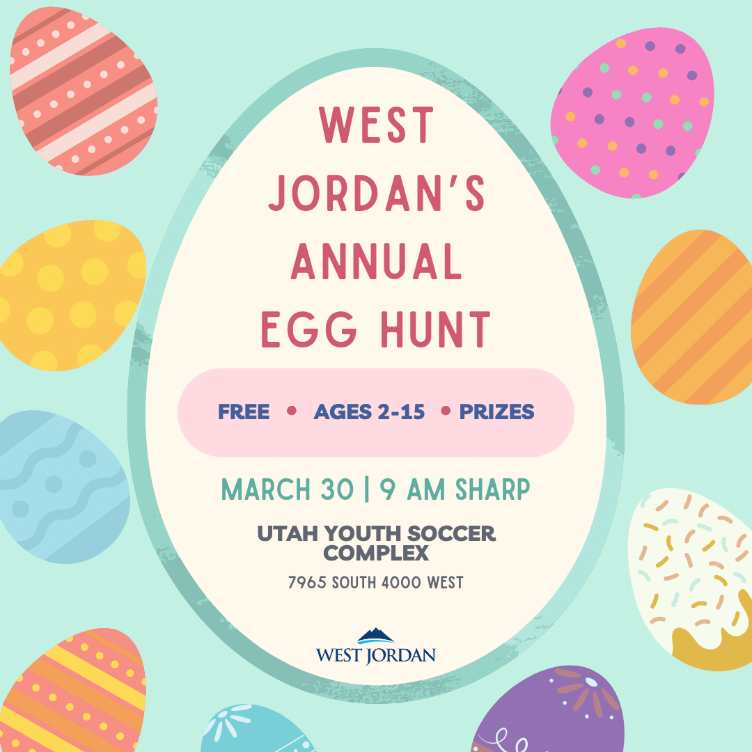 West Jordan #39 s Egg Hunt Calendar West Jordan #39 s Egg Hunt Calendar